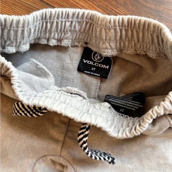 Volcom Kids Light Tan Joggers - Picture 3 of 8